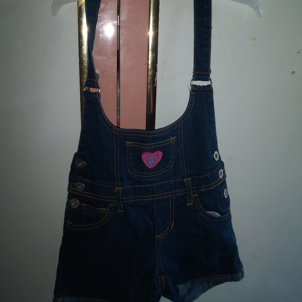 Girl Denim Short(Overall)
